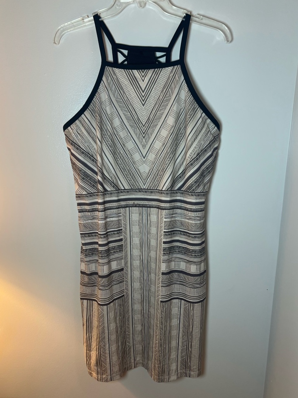 Prana Ardor Pebble Samba Halter Racerback Athletic Dress Hiking Outdoor Sz L - Picture 2 of 6